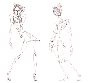 Due modelle da Neale Osborne